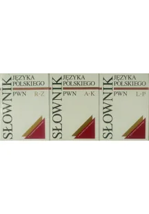 Słownik języka polskiego PWN Tom 1 do 3 - Filologia i językoznawstwo - miniaturka - grafika 1