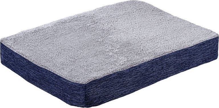 Petstuff Poduszka dla psa rozmiar S, 79 x 60 x 10 cm, niebieska