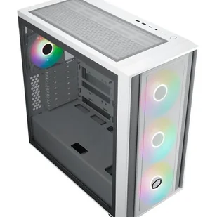 Cooler Master MasterBox 600 White - Obudowy komputerowe - miniaturka - grafika 1
