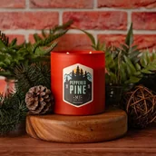 Świece - Sojowa świeca zapachowa męska w szkle Colonial Candle 425 g Sosna Mech - miniaturka - grafika 1