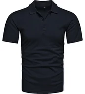 Koszulki męskie - Koszulka Polo Męska Czarna Recea - Xl - miniaturka - grafika 1