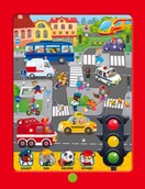 Zabawki interaktywne dla dzieci - Dumel Discovery Tablet Bezpieczeństwo na drodze - miniaturka - grafika 1