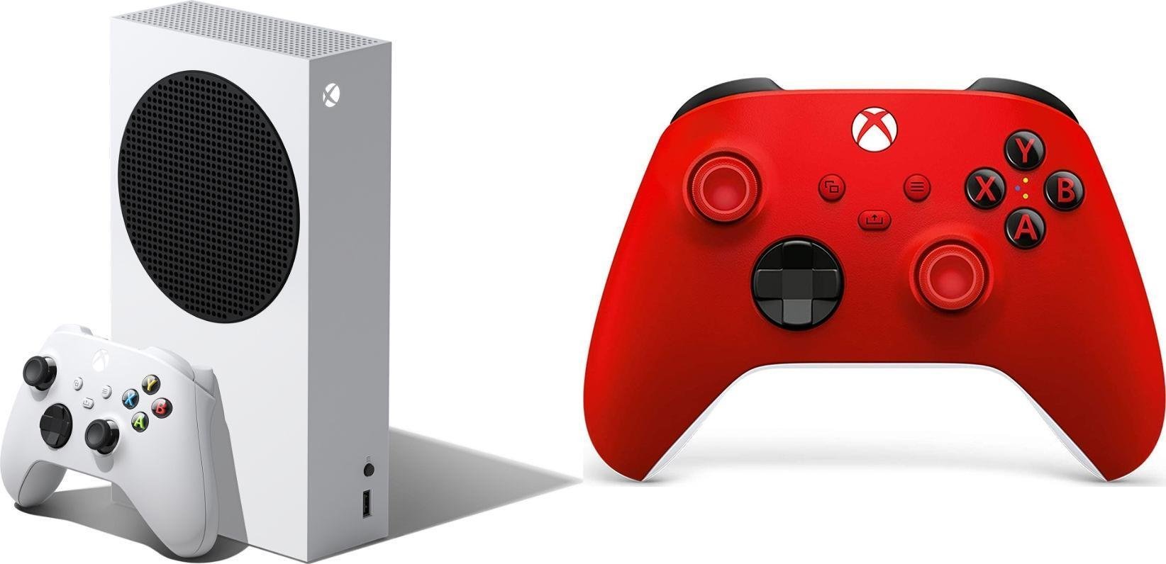 Opinie o Microsoft Microsoft Xbox Series S + Xbox Series Controller Pulse Red EP2-29936