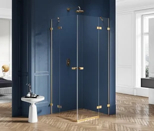 New Trendy Avexa Gold 80x120x200 EXK-1779 - Kabiny prysznicowe - miniaturka - grafika 11