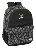 Plecaki szkolne i tornistry - Safta ONE PIECE PIRATES - Plecak szkolny dla dzieci, idealny dla dzieci w różnym wieku, wygodny i wszechstronny, jakość i wytrzymałość, 30 x 14 x 46 cm, Czarny (Black), M, Casual - miniaturka - grafika 1