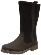 Kozaki damskie - Clarks dziewczęce kozaki Astrolhi Gtx K Chelsea, brązowy - Br?zowa skóra - 33.5 EU - miniaturka - grafika 1