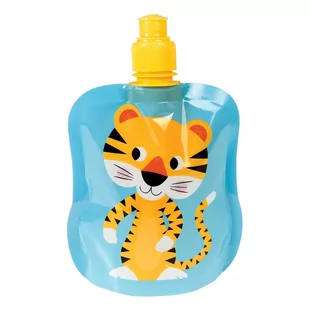 Rex London Zwijany bidon na wodę, Tygrys, 200 ml, Rex London 27786 - Bidony dla dzieci - miniaturka - grafika 1