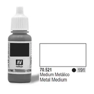 Akcesoria i części modelarskie - Vallejo Metal Medium nr 70521 (191) / 17ml 70521 - miniaturka - grafika 1