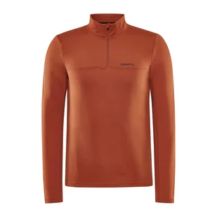 Męska Bluza CRAFT CORE GAIN MIDLAYER M 1909496-699000 – Pomarańczowy - Bluzy sportowe męskie - miniaturka - grafika 1