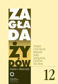 Czasopisma - Zagłada Żydów nr.12 - Red Dariusz Libionka - książka - miniaturka - grafika 1