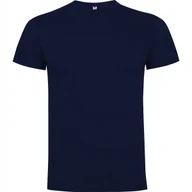 Koszulki męskie - Koszulka Męska Bawełniana T-shirt Roly Dogo PREMIUM CA6502 NAVY BLUE S - miniaturka - grafika 1