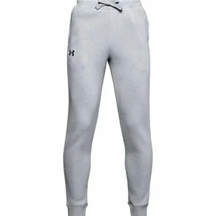 Spodnie dresowe dla dzieci Under Armour Rival Szary - Spodnie sportowe damskie - miniaturka - grafika 1