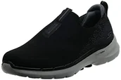 Trampki męskie - Skechers Męskie trampki GO Walk 6, czarne, 11 UK, Czarny, 46 EU - miniaturka - grafika 1
