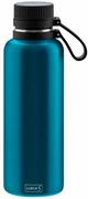 Butelki termiczne - Lurch Butelka termiczna 1 l (niebieska) To Go - miniaturka - grafika 1