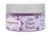 Peelingi do ciała - Dermacol Lilac Flower Shower Body Scrub peeling do ciała 200 g dla kobiet - miniaturka - grafika 1