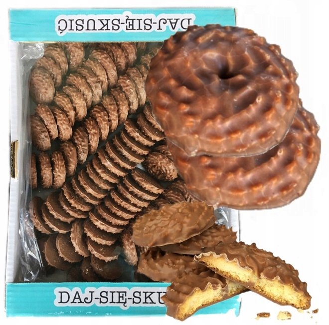 Ciastka w Polewie Toffi Deserowe Kruche Esta 3kg