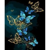 Malowanie po numerach - Malowanie po numerach 40x50cm Motyle - miniaturka - grafika 1