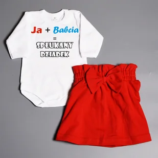 SPŁUKANY DZIADEK - komplet dla dziewczynki - Body dla niemowląt SPŁUKANY DZIADEK - komplet dla dziewczynki - Body dla niemowląt - miniaturka - grafika 1