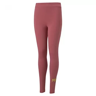 PUMA Dziewczęce legginsy Ess+ Logo G pończochy - Legginsy - miniaturka - grafika 1
