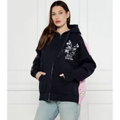 Bluzy damskie - Desigual Bluza MICKEY MOUSE DESIGUAL X DISNEY Regular Fit z dodatkiem wełny - miniaturka - grafika 1