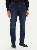 Spodnie męskie - BOSS Jeansy P-Re.Maine 50549820 Granatowy Regular Fit - miniaturka - grafika 1