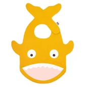 Śliniaki i fartuszki - Baby Bites Baby Bites  -  Śliniak Nieprzemakalny Musztardowy - miniaturka - grafika 1