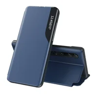 Etui i futerały do telefonów - Eco Hurtel Leather View Case elegancki futerał etui z klapką i funkcją podstawki Xiaomi Mi 10 Pro / Xiaomi Mi 10 niebieski - Niebieski - miniaturka - grafika 1