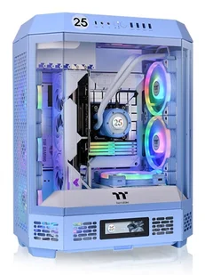 Thermaltake The Tower 600 Hydrangea Blue Midi Tower Niebieski CA-1Z1-00MFWN-00 - Obudowy komputerowe - miniaturka - grafika 1