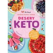 Diety, zdrowe żywienie - Desery KETO Słodycze bez cukru, bez glutenu, ze smakiem - miniaturka - grafika 1