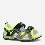 Buty dla chłopców - Sandały chłopięce skórzane Bartek 16176-005 32 Czarny/Szary (5903607650805) - miniaturka - grafika 1