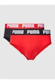 Majtki damskie - Figi z detalem z logo w zestawie 2 szt. - Puma - miniaturka - grafika 1