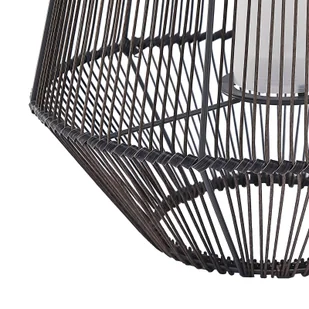 Lindby Kaati latarnia solarna LED, rattan, 37 cm - Lampy ogrodowe - miniaturka - grafika 5
