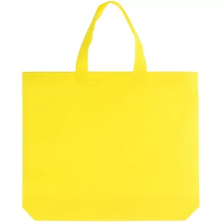 Torby i wózki na zakupy - Torba ekologiczna na zakupy 38x32cm Żółta - grafika 1
