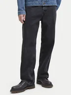 Spodnie męskie - Jack&Jones Jeansy Alex 12252762 Czarny Baggy Fit - miniaturka - grafika 1