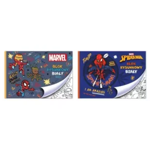 Beniamin Blok rysunkowy A4/20K biały Spider man mix - Szkolne artykuły papiernicze - miniaturka - grafika 1