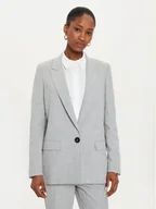Marynarki i żakiety damskie - Marella Marynarka Ferrara 2423046031 Szary Regular Fit - miniaturka - grafika 1
