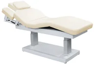Stoły i łóżka do masażu - Fotel kosmetyczny elektryczny łóżko do salonu kosmetycznego pedicure leżanka rehabilitacyjna regulacja 6 siłowników Jeronimo - miniaturka - grafika 1