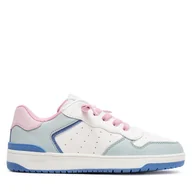 Buty dla dziewczynek - Sneakersy Geox J Washiba Girl J36HXD 054FU C0130 D Biały - miniaturka - grafika 1