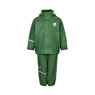 Kurtki i płaszcze dla chłopców - Celavi Unisex Basic Rainwear Set-Solid Pu kurtka przeciwdeszczowa, Elm Green, 110 - miniaturka - grafika 1