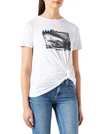 Koszulki i topy damskie - Pepe Jeans Koszulka damska Daia, 800 biały, Rozmiar Uniwersalny/XS - miniaturka - grafika 1