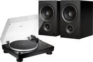 Zestawy stereo - Audio-Technica LP5X czarny + AM5 biały - miniaturka - grafika 1