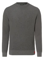 Swetry męskie - Superdry Sweter męski Mężczyźni Bawełna szary marmurkowy, L - miniaturka - grafika 1