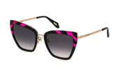 Okulary przeciwsłoneczne - Okulary JUST CAVALLI SJC092-5309P2. Okulary przeciwsłoneczne, Kolor czarny. Kobieta. - miniaturka - grafika 1