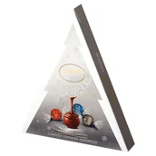 Inne słodycze - Lindt Lindor Praliny z czekolady mlecznej białej i gorzkiej z nadzieniem 125 g - miniaturka - grafika 1