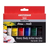 Farby i media malarskie - Talens Amsterdam Expert Farby akrylowe 6x20ml - miniaturka - grafika 1