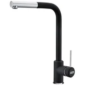 Baterie kuchenne - Franke SIRIUS SIDE PULL-OUT 115.0476.827 CHROM/ONYX - miniaturka - grafika 1