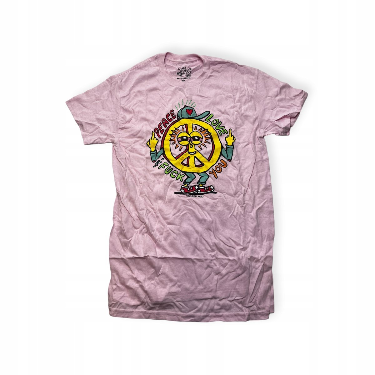 Koszulka T-shirt męski okrągły dekolt SPENCER'S nadruk S