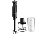 Blendery ręczne - Braun MultiQuick 3 MQ30.201.MBK Czarny - miniaturka - grafika 1