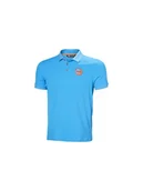 Koszulki męskie - Koszulka HELLY HANSEN HP RACE POLO 2.0 niebieski L - miniaturka - grafika 1