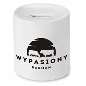 Skarbonki - SKARBONKA DLA BARMANA WYPASIONY BARMAN PREZENT z Nadrukiem ze Zdjęciem - miniaturka - grafika 1